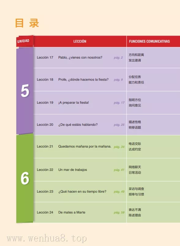 初中西班牙语 电子课本（7-9年级上下册）（多版本）2025秋新教材